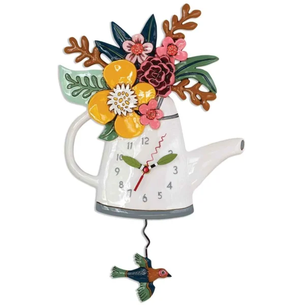 Enesco Blossoms Clock