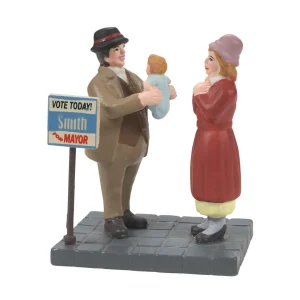 Enesco Christmas In City Village Whatever It Takes To Win #6011383
