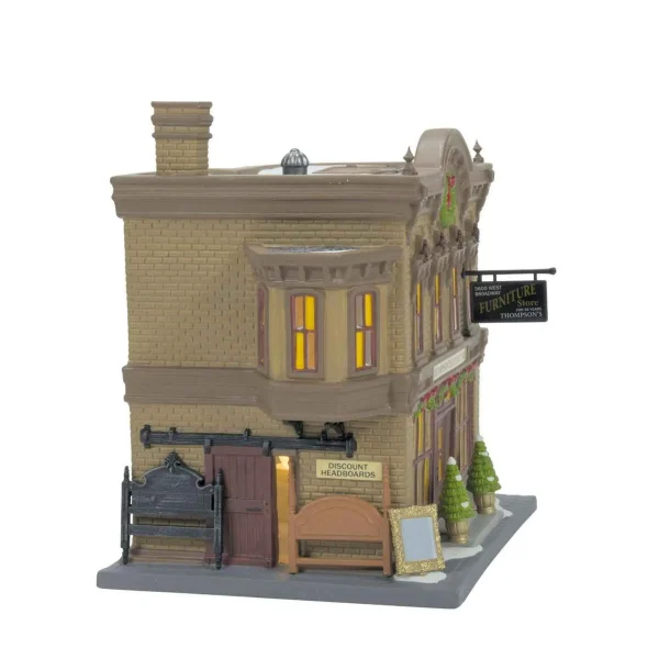 Enesco Christmas In City Village Thompson's Furniture #6011384