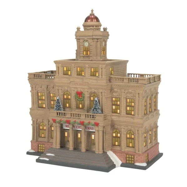Enesco Christmas In City Village City Hall #6011382