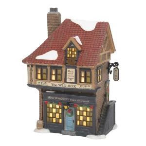 Enesco Dickens Village Mary Margaret's Fine Dresses #6011398