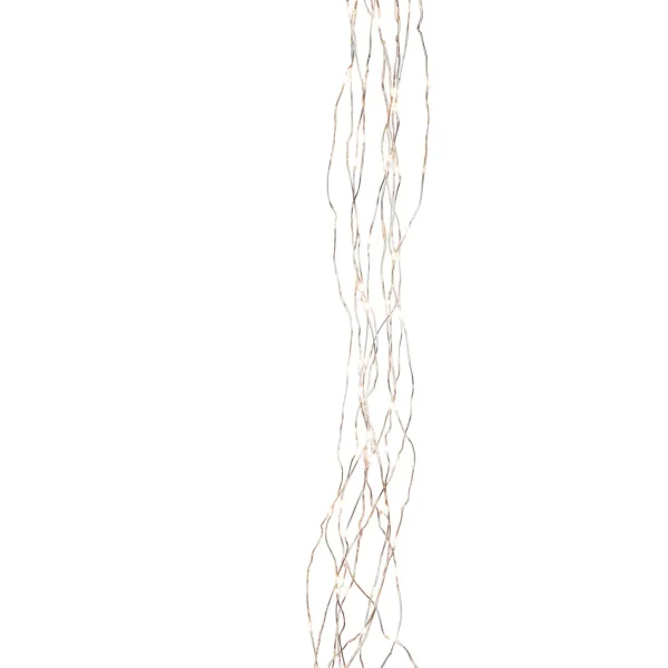 Gerson International 6 Foot Long Warm White Micro Led Light String, Remote Function