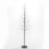 Gerson International 7 Foot Tall Brown Glowing Lighted Tree, Micro Leds