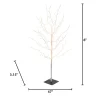 Gerson International 4 Foot Tall Pre Lit Tree, 150 Warm White Micro Leds