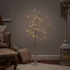 Gerson International 4 Foot Tall Prelit Birch Tree, Warm White Leds