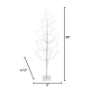 Gerson International 4 Ft Tall Birch Tree With 336 Leds, Multifunction Adapter