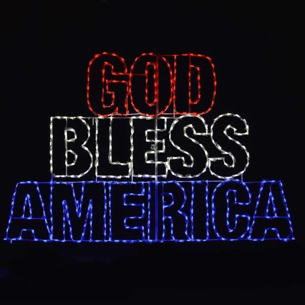 Brite Ideas God Bless America #Led-Gba
