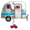 Enesco Happy Campers Clock