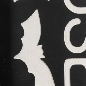 Gerson International Haunted House Wooden Spooky Halloween Decor Wall Sign, 48 In.