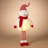 Gerson International Holiday Lighted Standing Snowman Figurine, Battery Operated