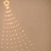Gerson International 5-In D Electric Shooting Star With 30 Warm White Led Lights & Seven 7' Tails With 21 Led Lights