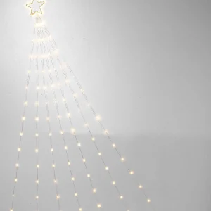 Gerson International 5-In D Electric Shooting Star With 30 Warm White Led Lights & Seven 7' Tails With 21 Led Lights