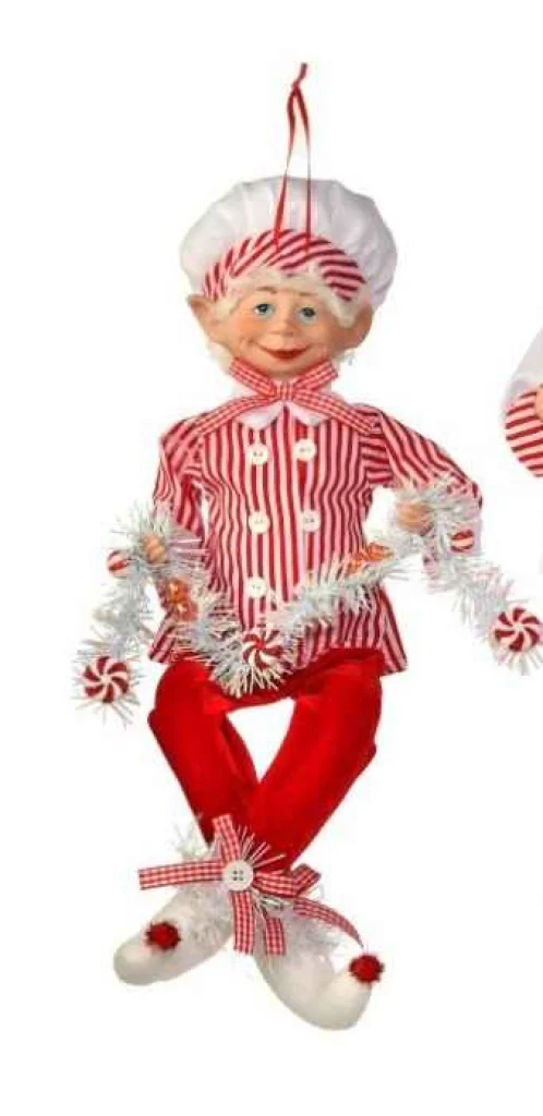 Regency International 17In Fabric Bendable Candy Chef Elf #Mtx67429A