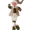 Regency International 17In Fabric Bendable Forest Elf Ornament #Mtx65247