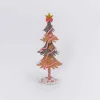 Gerson International 17.5In H Whimsical Gingerbread Christmas Tree Tabletop Figurine