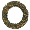 Puleo International 60In Kentucky Pine Green Wreath With 780 Tips & 600 Clear Lights #114-Kngg-60Wc6