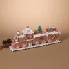 Gerson International 19.5In L Whimsical Gingerbread Christmas Train Tabletop Accent
