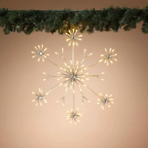 Gerson International 20 In Led Snowflake, Outdoor Christmas Holiday Decor