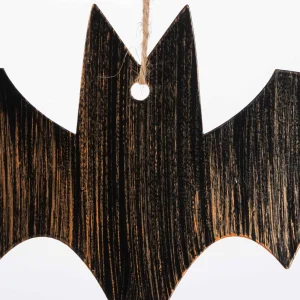 Gerson International 24 In Lighted Champagne Metal Halloween Wreath With Bats Decor