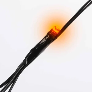 Gerson International 48 In Spooky Lighted Spider Web With Orange Micro Led Lights