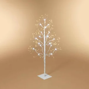 Gerson International 36 In Tall Birch Tree With 288 Leds , Multifunction Adapter