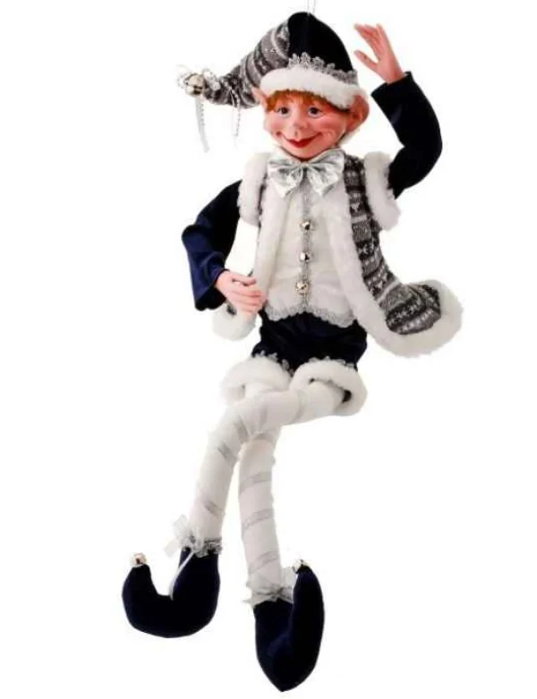 Regency International 30In Winter Soltice Bendable Elf Ornament