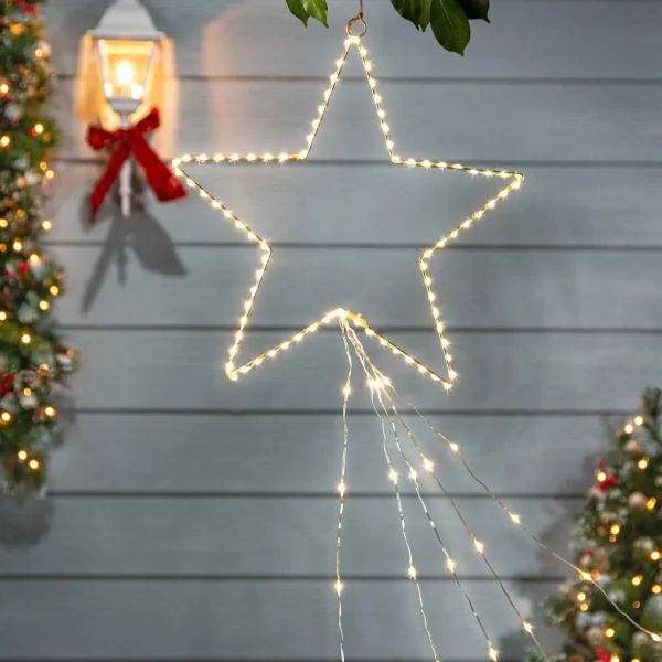 Gerson International 15-Inch Diameter Electric Shooting Star With Five Lighted Tails