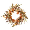 Gerson International 22-Inch Diameter Harvest Wreath With Fall Flowers And Berries