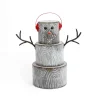Gerson International 24-Inch-High Metal Snowman Figurine