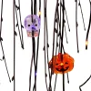 Kurt Adler 4 Foot Willow With 192 Purple And Orange Fairy Lights