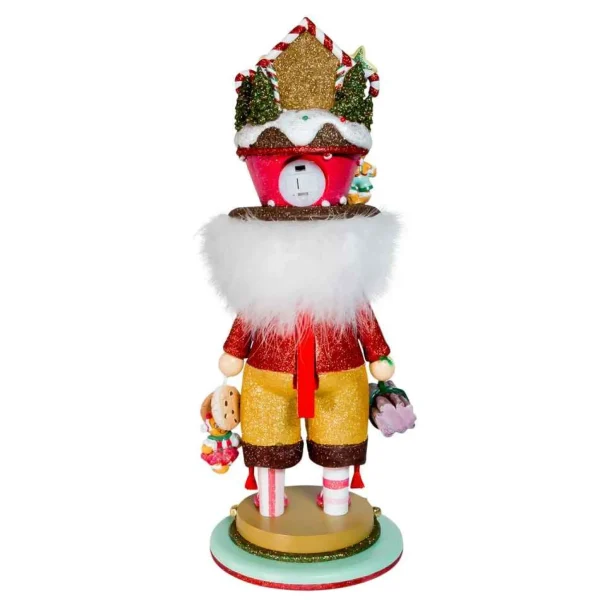 Kurt Adler 18" Hollywood Nutcrackers™ Battery Operated Led Gingerbread House Hat Nutcracker