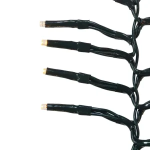 Kurt Adler Cul 1000-Light 33-Foot Cluster Light Set With Classic White 3Mm Led Bulbs