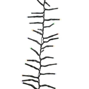 Kurt Adler Cul 1000-Light 33-Foot Cluster Garland With Multi-Color 3Mm Led Bulbs