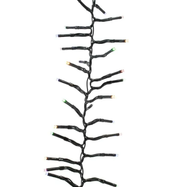 Kurt Adler Cul 1000-Light 33-Foot Cluster Garland With Multi-Color 3Mm Led Bulbs