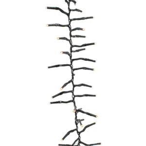 Kurt Adler Cul 1000-Light 33-Foot Cluster Light Set With Classic White 3Mm Led Bulbs