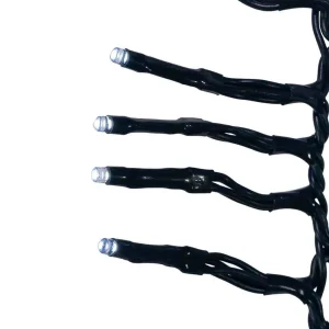 Kurt Adler Cul 1000-Light 33-Foot Cluster Light Set With Cool White 3Mm Led Bulbs