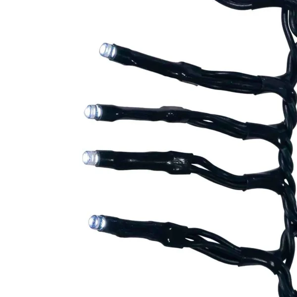 Kurt Adler Cul 1000-Light 33-Foot Cluster Light Set With Cool White 3Mm Led Bulbs