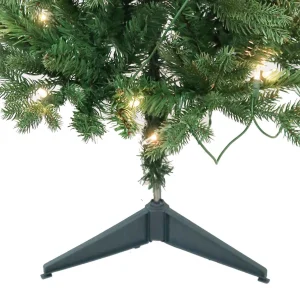 Kurt Adler 3-Foot Pre-Lit Clear Incandescent Jackson Pine Tree