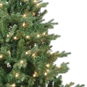 Kurt Adler 4.5-Foot Pre-Lit Clear Incandescent Jackson Pine Tree