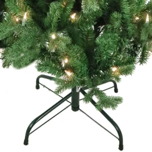 Kurt Adler 5-Foot Pre-Lit Clear Incandescent Jackson Pine Tree