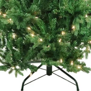 Kurt Adler 7-Foot Pre-Lit Clear Incandescent Jackson Pine Tree