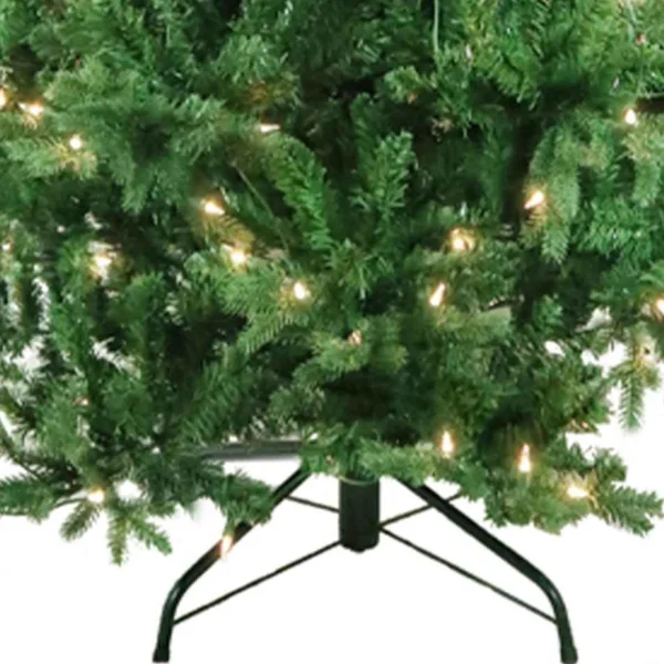 Kurt Adler 7-Foot Pre-Lit Clear Incandescent Jackson Pine Tree