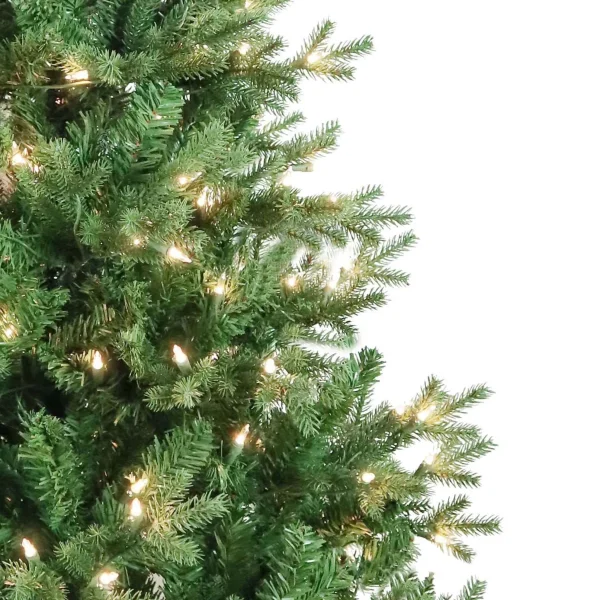 Kurt Adler 5-Foot Pre-Lit Clear Incandescent Jackson Pine Tree