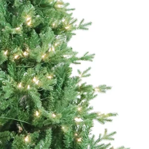 Kurt Adler 7-Foot Pre-Lit Clear Incandescent Jackson Pine Tree