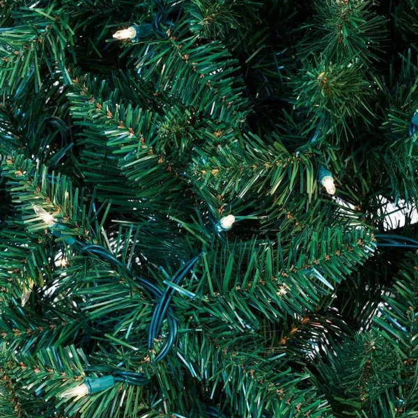 Kurt Adler 4.5-Foot Pre-Lit Green Pine Tree