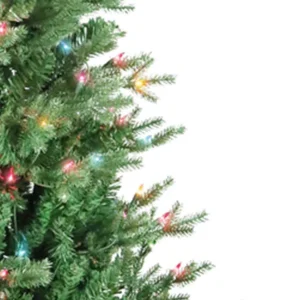 Kurt Adler 5-Foot Pre-Lit Multi-Color Incandescent Jackson Pine Tree