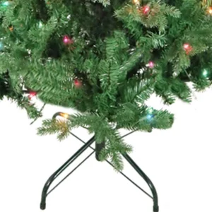 Kurt Adler 5-Foot Pre-Lit Multi-Color Incandescent Jackson Pine Tree