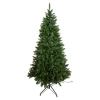 Kurt Adler 7-Foot Pre-Lit Pine Tree With Clear Lights