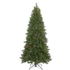 Kurt Adler 7.5-Foot Slim Pre-Lit Clear Burlington Tree