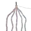 Kurt Adler 6.5-Foot Warm White Iridescent Tinsel Cascade Light Set